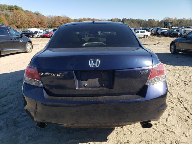 1HGCP36899A051156 - 2009 HONDA ACCORD EXL BLUE photo 6