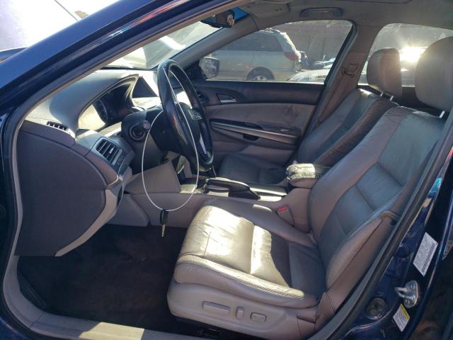 1HGCP36899A051156 - 2009 HONDA ACCORD EXL BLUE photo 7
