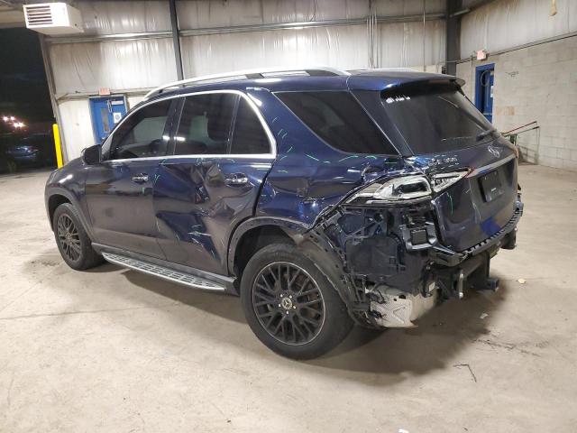 4JGFB4KB2LA011036 - 2020 MERCEDES-BENZ GLE 350 4MATIC BLUE photo 2