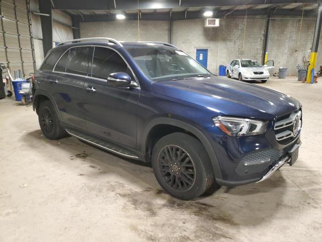 4JGFB4KB2LA011036 - 2020 MERCEDES-BENZ GLE 350 4MATIC BLUE photo 4