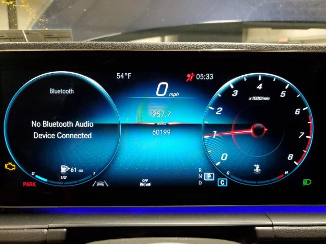 4JGFB4KB2LA011036 - 2020 MERCEDES-BENZ GLE 350 4MATIC BLUE photo 9