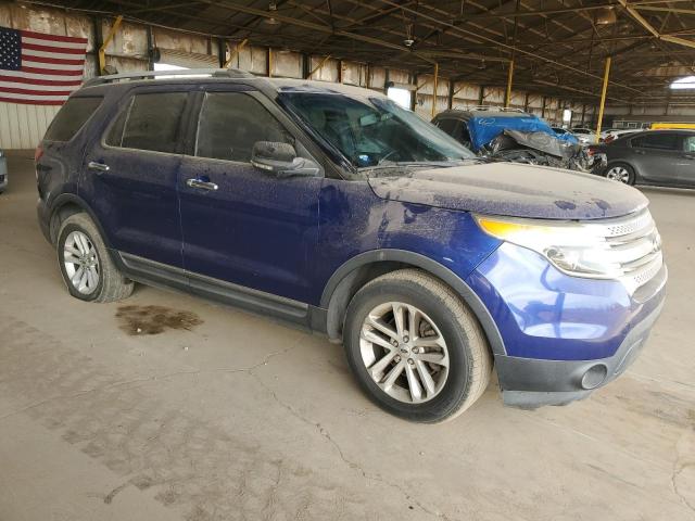1FM5K7D80DGA63164 - 2013 FORD EXPLORER XLT Mavi foto 4