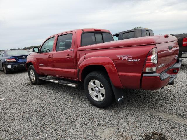3TMLU42N79M026445 - 2009 TOYOTA TACOMA DOUBLE CAB BURGUNDY photo 2
