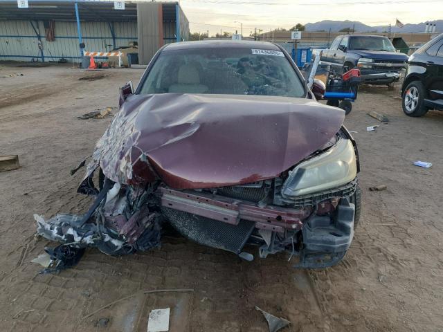 1HGCR2F81EA037539 - 2014 HONDA ACCORD EXL MAROON photo 5