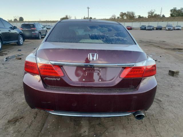 1HGCR2F81EA037539 - 2014 HONDA ACCORD EXL MAROON photo 6
