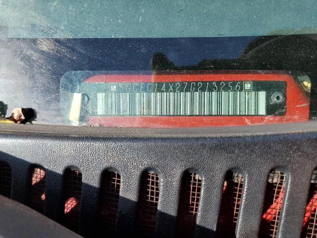 3GCEC14X27G213256 - 2007 CHEVROLET SILVERADO C1500 CLASSIC RED photo 12