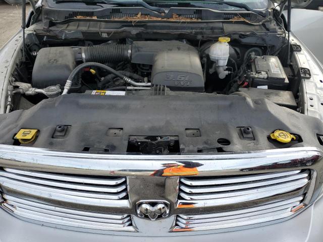 3C6RR7LG7JG252668 - 2018 RAM 1500 SLT SILVER photo 11