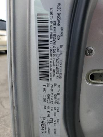 3C6RR7LG7JG252668 - 2018 RAM 1500 SLT SILVER photo 12