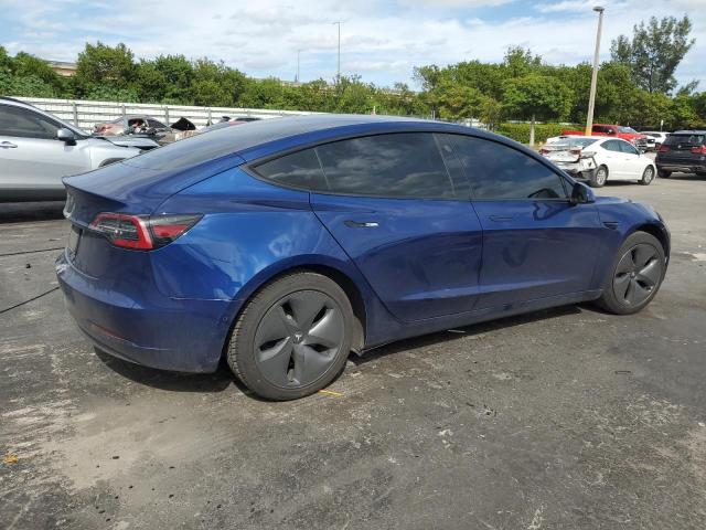 5YJ3E1EA4KF356364 - 2019 TESLA MODEL 3 Blau Foto 3