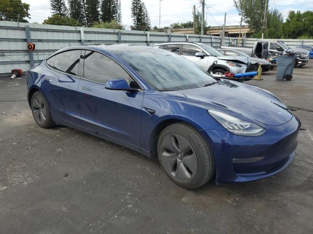 5YJ3E1EA4KF356364 - 2019 TESLA MODEL 3 Blau Foto 4