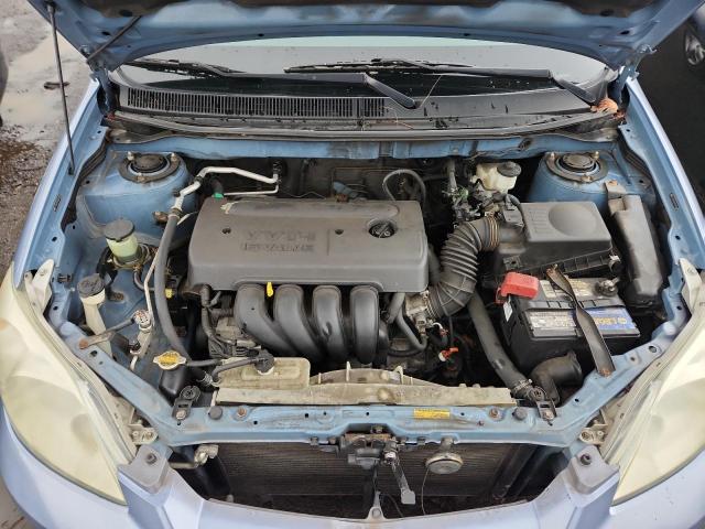 2T1KR32E95C493490 - 2005 TOYOTA COROLLA MA XR BLUE photo 11