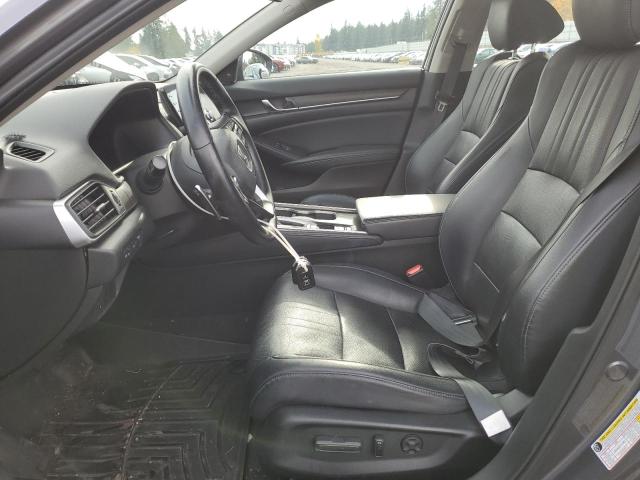 1HGCV1F91JA076818 - 2018 HONDA ACCORD TOURING Сұр фото 7