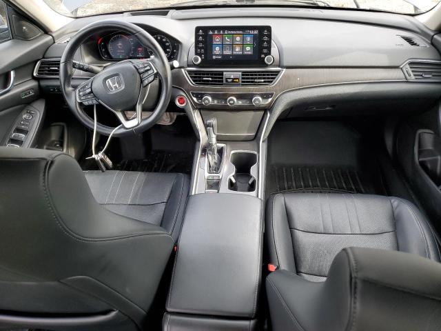 1HGCV1F91JA076818 - 2018 HONDA ACCORD TOURING Сұр фото 8