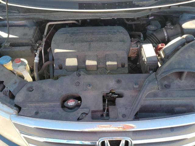 5FNRL5H40DB026673 - 2013 HONDA ODYSSEY EX GRAY photo 12