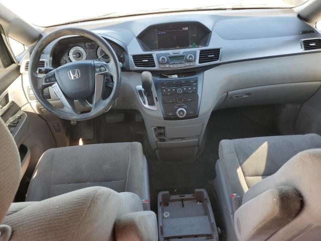 5FNRL5H40DB026673 - 2013 HONDA ODYSSEY EX GRAY photo 8