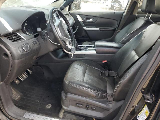 2FMDK4AK6BBA70313 - 2011 FORD EDGE SPORT BLACK photo 7