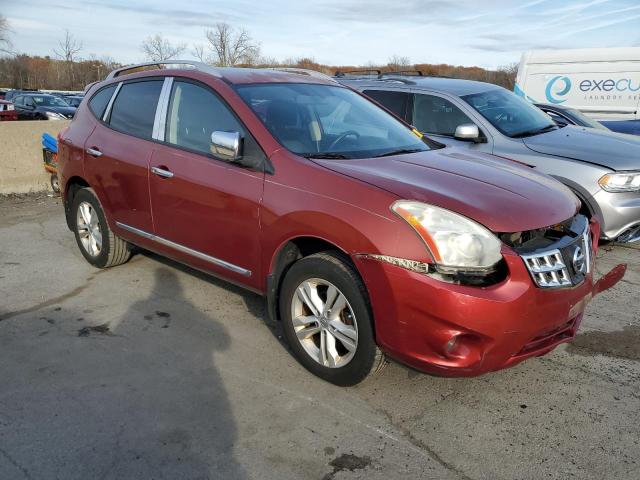 JN8AS5MV5DW620917 - 2013 NISSAN ROGUE S RED photo 4