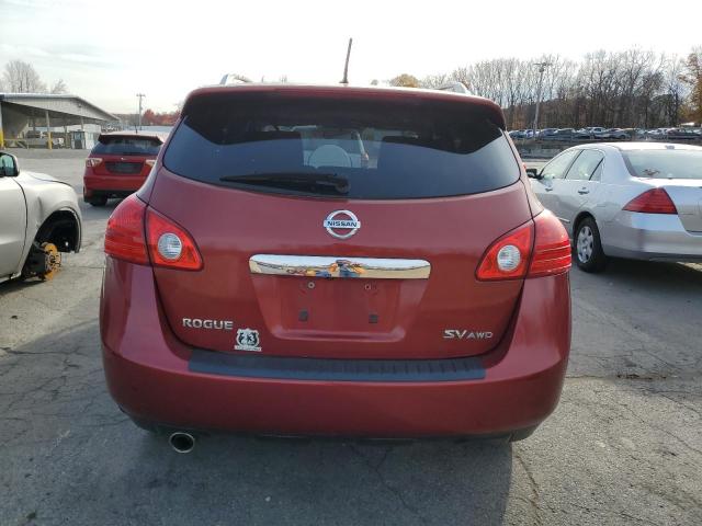 JN8AS5MV5DW620917 - 2013 NISSAN ROGUE S RED photo 6
