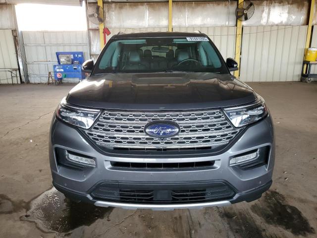 1FMSK7FH6NGA99491 - 2022 FORD EXPLORER LIMITED GRAY photo 5