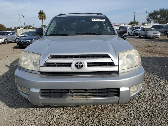 JTEZU14R638008728 - 2003 TOYOTA 4RUNNER SR5 SILVER photo 5