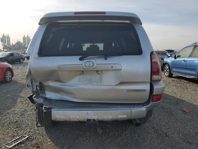 JTEZU14R638008728 - 2003 TOYOTA 4RUNNER SR5 SILVER photo 6