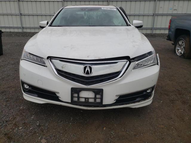 19UUB2F79FA000935 - 2015 ACURA TLX ADVANCE WHITE photo 5