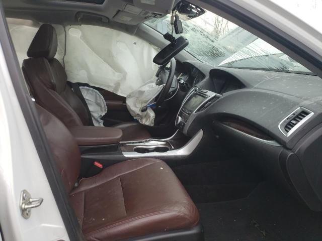 19UUB2F79FA000935 - 2015 ACURA TLX ADVANCE WHITE photo 7