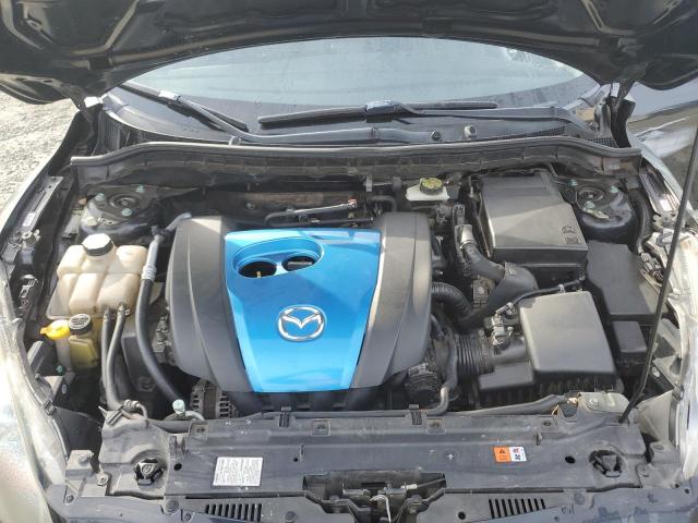 JM1BL1L8XC1552062 - 2012 MAZDA 3 I შავი ფოტო 11