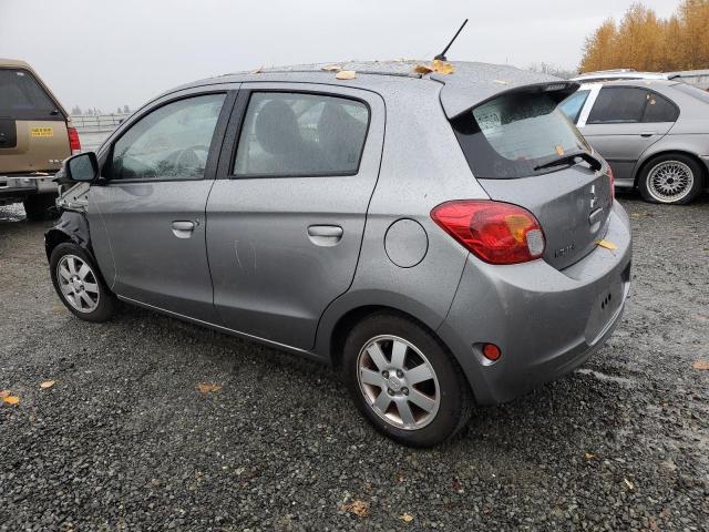 ML32A4HJ4FH043005 - 2015 MITSUBISHI MIRAGE ES ნაცრისფერი ფოტო 2