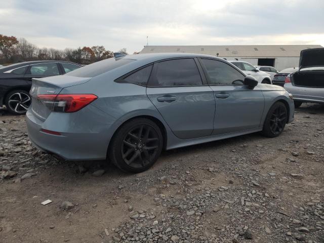 2HGFE2F50NH590358 - 2022 HONDA CIVIC SPORT BLUE photo 3