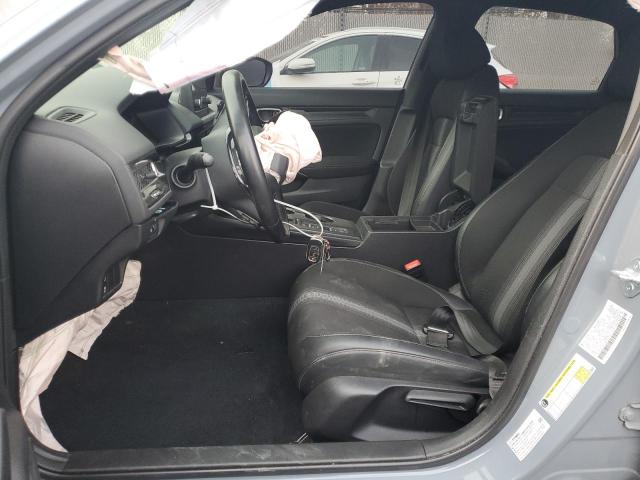 2HGFE2F50NH590358 - 2022 HONDA CIVIC SPORT BLUE photo 7