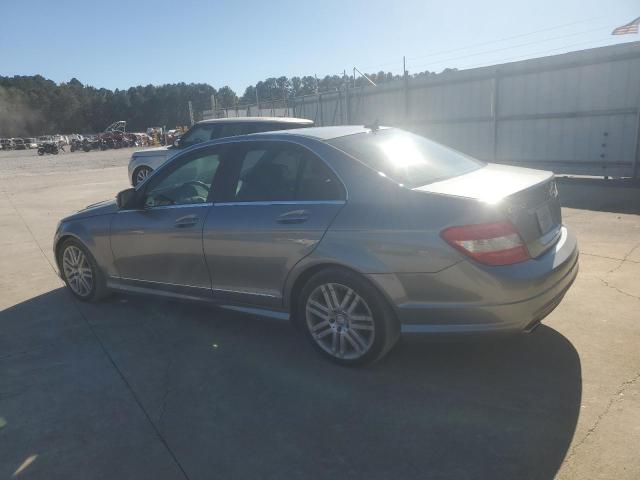 WDDGF81X38F095658 - 2008 MERCEDES-BENZ C 300 4MATIC SILVER photo 2