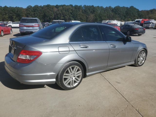 WDDGF81X38F095658 - 2008 MERCEDES-BENZ C 300 4MATIC SILVER photo 3
