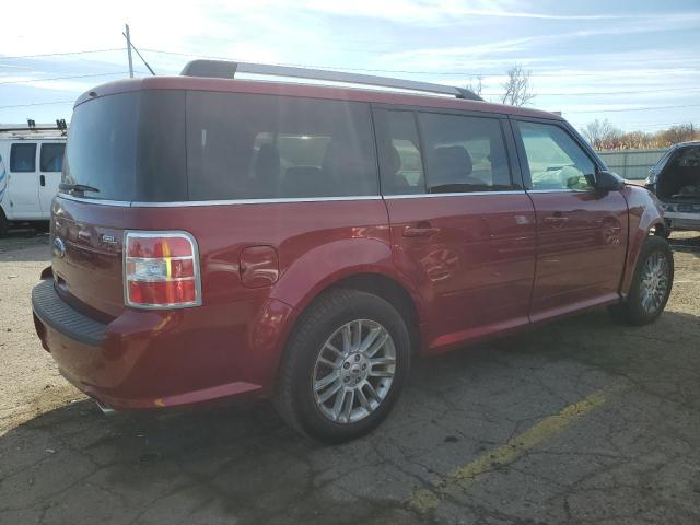 2FMGK5C87DBD39104 - 2013 FORD FLEX SEL RED photo 3