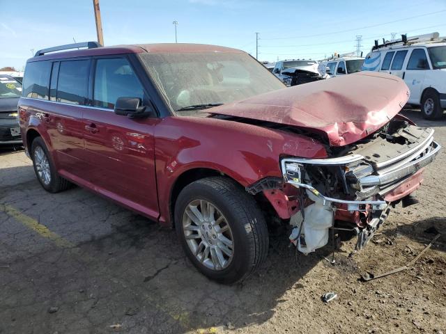2FMGK5C87DBD39104 - 2013 FORD FLEX SEL RED photo 4