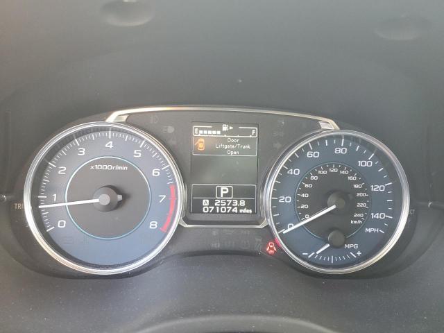 JF2GPABC9H8205287 - 2017 SUBARU CROSSTREK PREMIUM BLACK photo 9