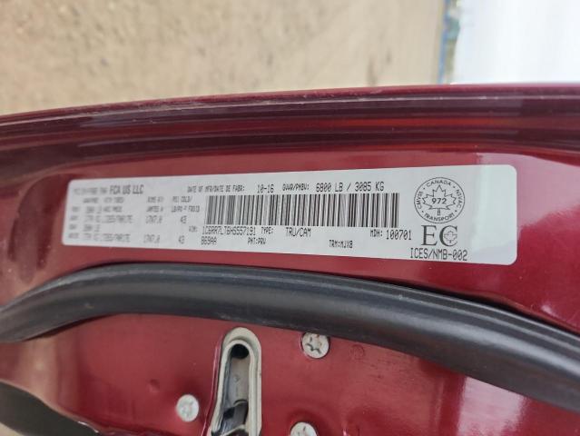 1C6RR7LT6HS557191 - 2017 RAM 1500 SLT RED photo 12