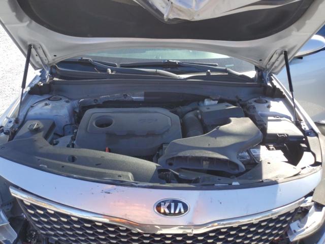 5XXGU4L34JG237302 - 2018 KIA OPTIMA EX Argent photo 11