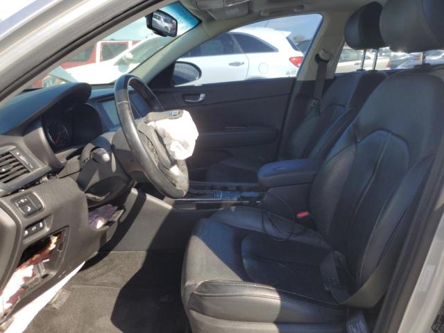 5XXGU4L34JG237302 - 2018 KIA OPTIMA EX Argent photo 7