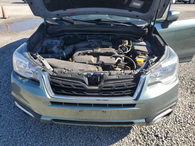 JF2SJAGC8JH444193 - 2018 SUBARU FORESTER 2.5I PREMIUM Vert photo 12