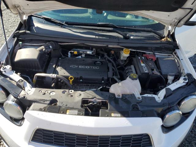 1G1JC6SH2F4175006 - 2015 CHEVROLET SONIC LT 白色 照片 11
