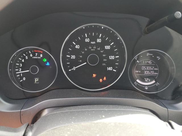 3CZRU6H36KG733904 - 2019 HONDA HR-V LX BLACK photo 9