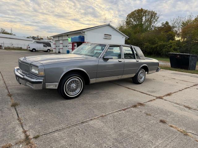 1G1BU51E1KA127303 - 1989 CHEVROLET CAPRICE CLASSIC BROUGHAM GRAY photo 2