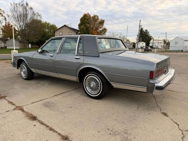 1G1BU51E1KA127303 - 1989 CHEVROLET CAPRICE CLASSIC BROUGHAM GRAY photo 3