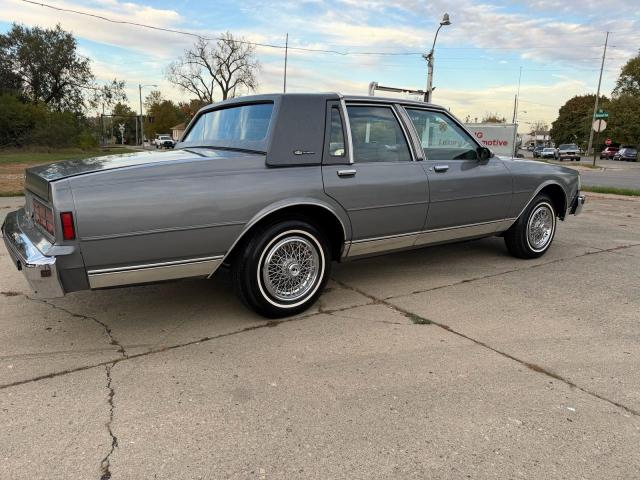 1G1BU51E1KA127303 - 1989 CHEVROLET CAPRICE CLASSIC BROUGHAM GRAY photo 4