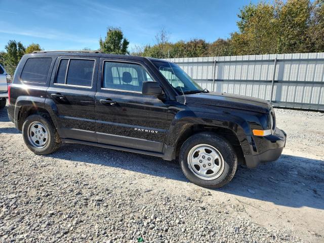 1C4NJPBA4DD272485 - 2013 JEEP PATRIOT SPORT BLACK photo 4