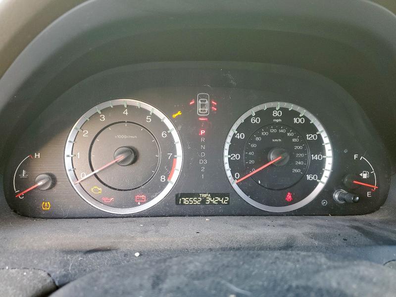 1HGCP2F82AA159293 - 2010 HONDA ACCORD EXL WHITE photo 9