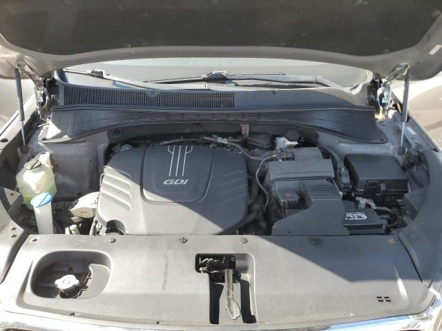 5XYPH4A57GG174516 - 2016 KIA SORENTO EX ნაცრისფერი ფოტო 12