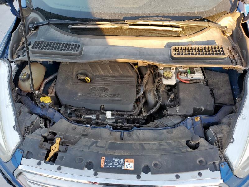 1FMCU0GD7HUA68404 - 2017 FORD ESCAPE SE 蓝色 照片 12