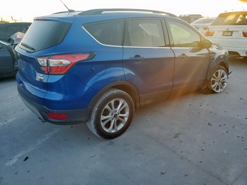 1FMCU0GD7HUA68404 - 2017 FORD ESCAPE SE 蓝色 照片 3